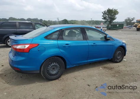 2013 Ford Focus Se from USA, damaged, VIN 1FADP3F2XDL353928